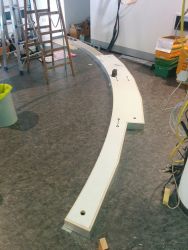 Der Aufbau <br>beginnt